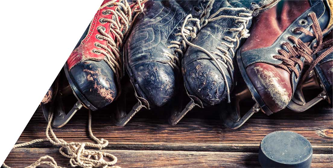 vintage ice skates